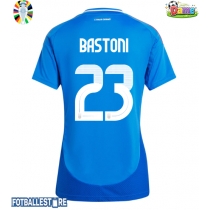 Italia Alessandro Bastoni #23 Hjemmedrakt Dame EM 2024 Kortermet